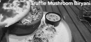 Truffle Mushroom Biryani