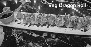 Veg Dragon Roll - 8pcs