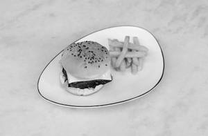 Korean Spicy Paneer Burger