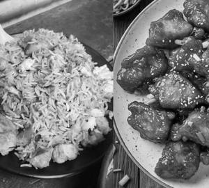 Chicken Fried Rice + Chilli Chicken Combo