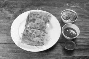 Egg Mughlai With Chicken Curry