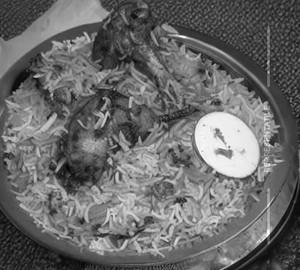 Chicken biryani