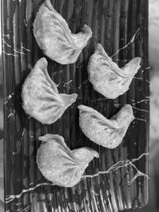 Chicken momos fried