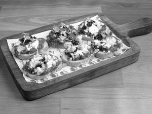 Traditional Italian Brushchetta