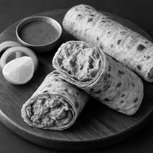 Soya Chaap Tikka Haryali Roll