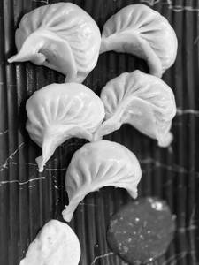Chicken momos steam
