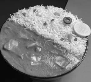 Shahi paneer rice
