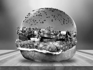 Smashed Grilled Chicken Burger