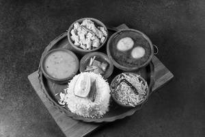 Egg Thali
