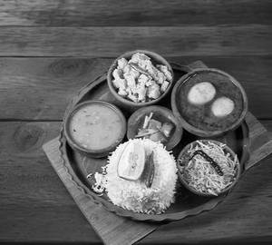 Egg Rice (2Pc Egg Curry ) Combo thali