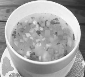 Veg clear soup