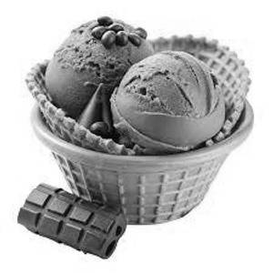 Chocolate scoops Ice Cream