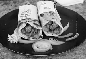Chicken Kathi Cheese Roll