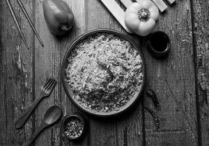 Burnt Garlic Fried Rice Veg