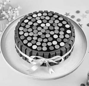 Kitkat Gems Cake