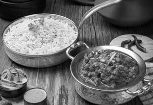 Chole Rice Meal