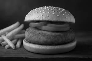 Classic Aloo Tikki Burger