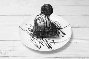 Oreo Dream Waffles (dark Choclate)