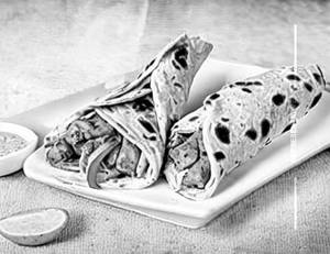 Chicken tikka wrap