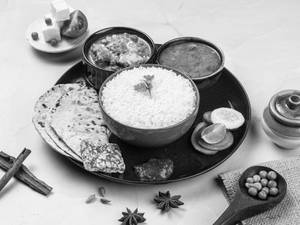 Matar Paneer Meal