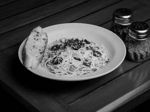 Spaghetti Aglio E Olio Chicken