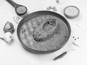 Rohu Fish In Mustard Gravy