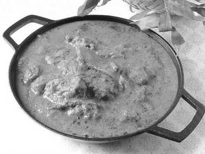 Nalla-ennai Mutton Kozhambu