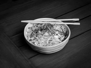 Hakka Style Noodles Chicken