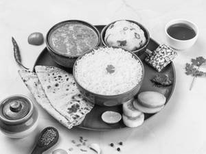 Aloo Chokha Meal