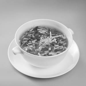 Asian Greens Soup - Veg