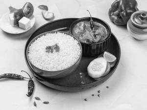 Kadhai Paneer With Rice