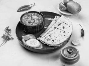 Aloo Curry With Bread