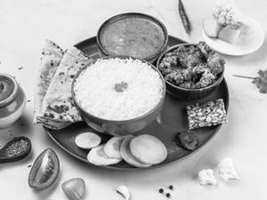 Aloo Gobhi Dry Meal