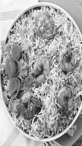 Prawns Biryani [3 Person]