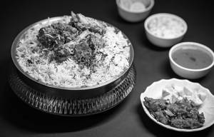 Zeeshan'S Special Mutton Dum Biryani [Serves 2-3]