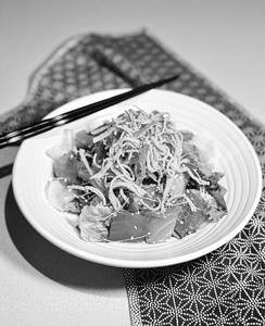 Sashimi Salad With Crispy Crabstick