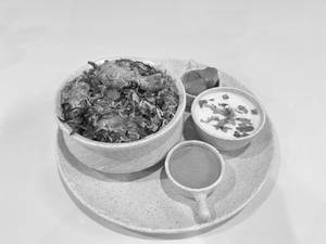 Chicken Biryani With Raita