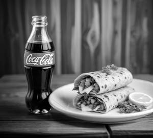 Veg Mayo Frankie + Cold Drink(Small)