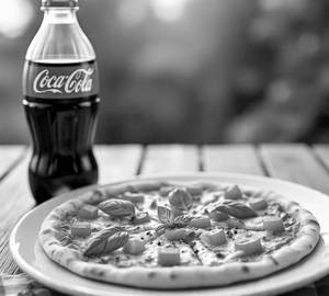 Tomato Pizza + Cold Drink (small)