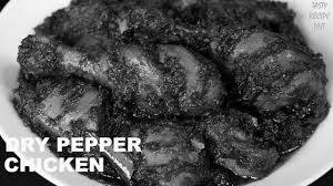 Chicken Pepper Chilly Dry