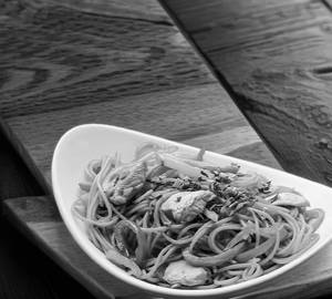 Chicken noodles