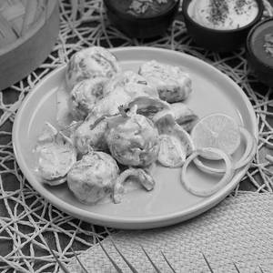 Spicy Malai Momos Gravy (8 Pcs)