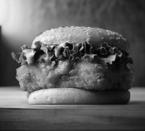 Paneer makhani burger