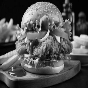 Chicken American Burger