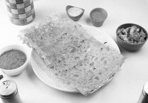 Rava Onion Masala Dosa