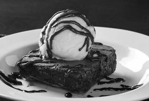 Brownie With Ice Cream