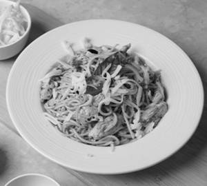 Spaghetti Aglio E Olio Chicken