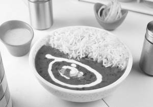 Dal Makhani + Rice