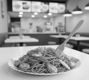 Schezwan Chicken Noodles