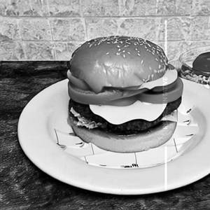 Cheese Butter Burger